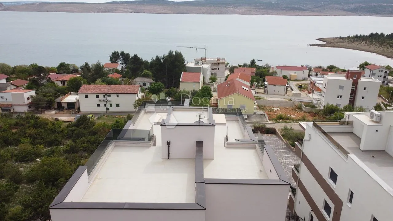 penthouse novogradnja seline pogled na more - slika 5