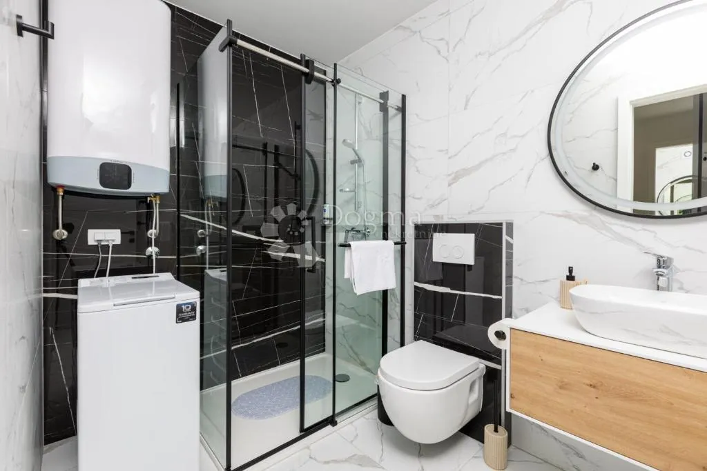 malinska - apartman s bazenom i pogledom 300m od mora - slika 17