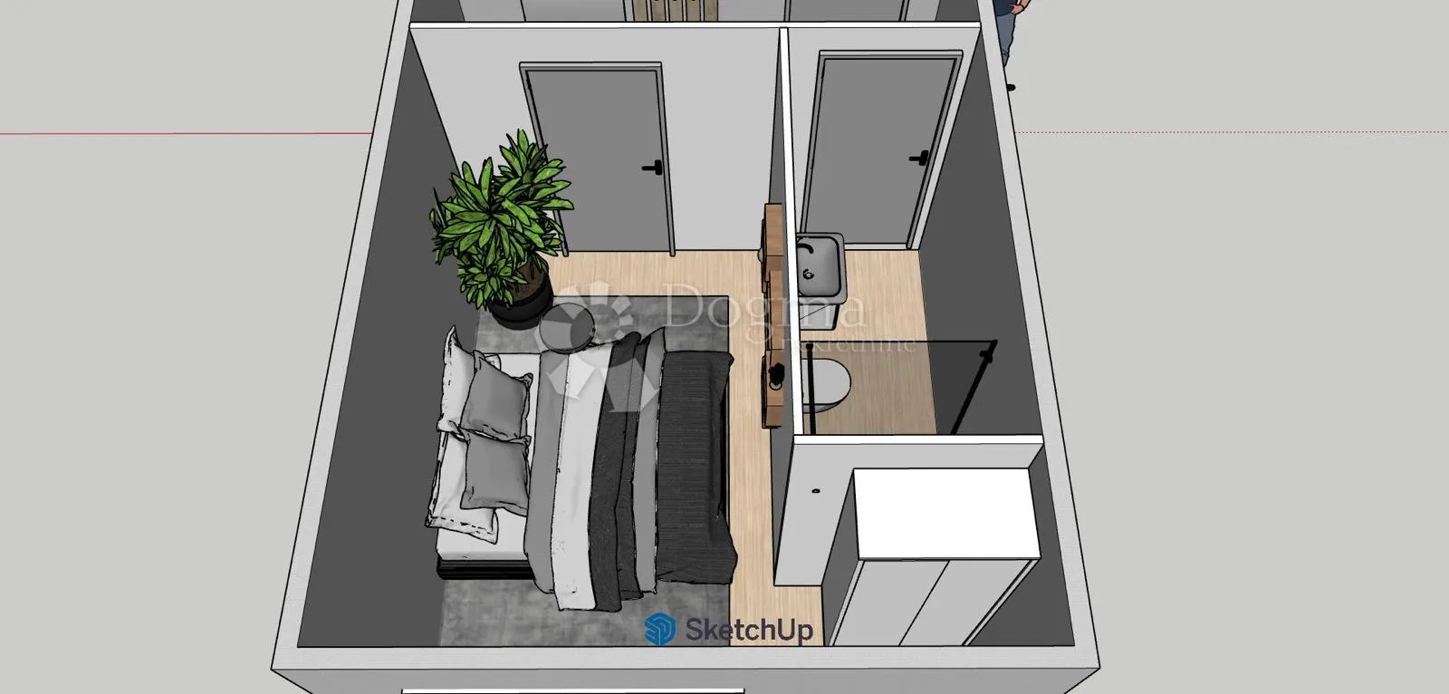 borongaj – 34,20 m², 1. kat - slika 6