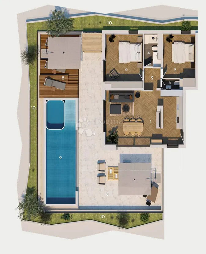 dvosoban penthouse u novogradnji - slika 3