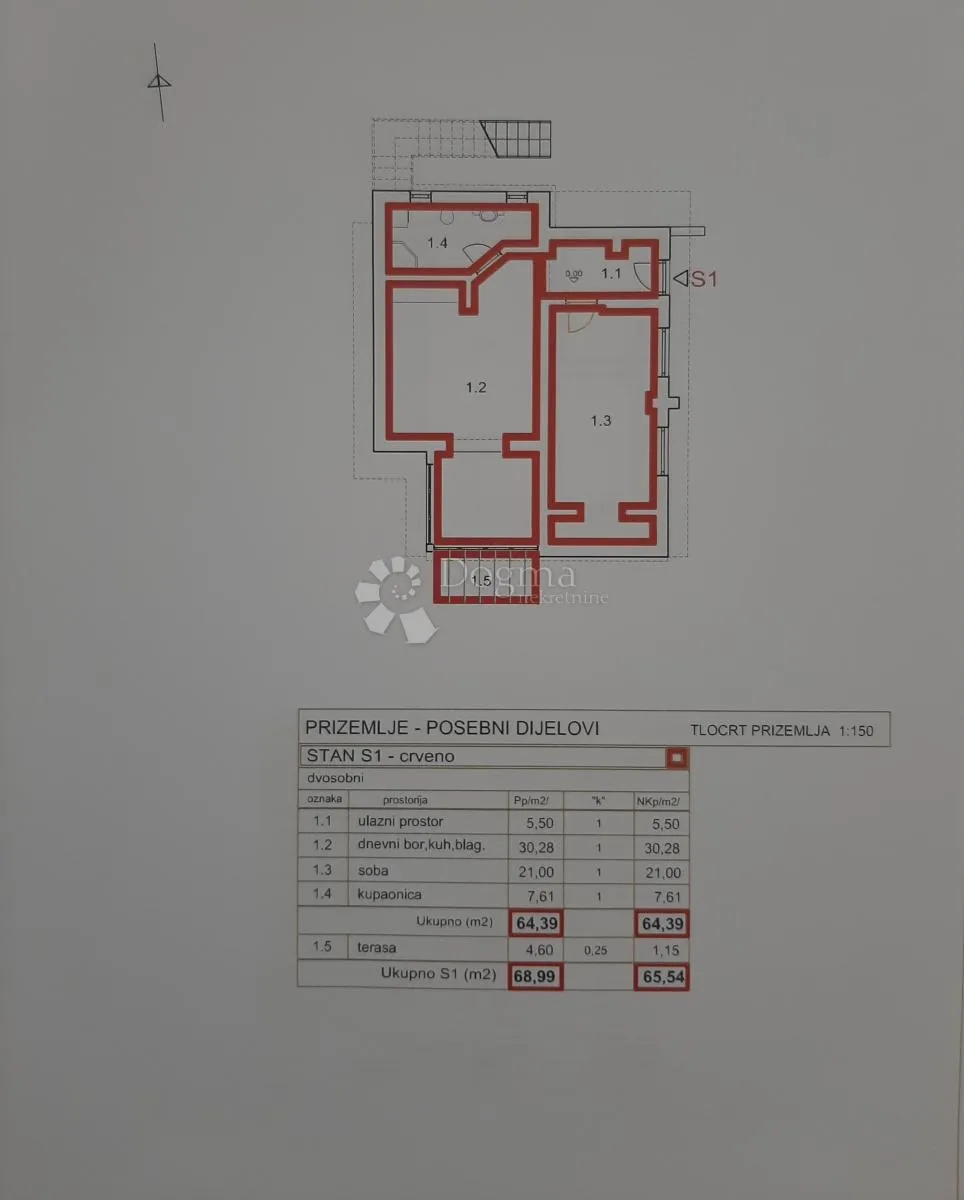 remete, 2s stan sa zimskim vrtom 72 m2, dvorište, garaža - slika 23