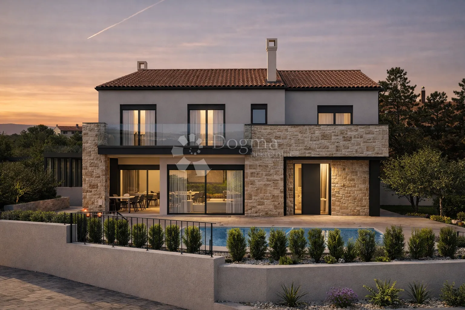 villa c 150m od mora šilo - slika 37