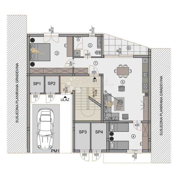 novogradnja pula - 83 m2, prizemlje sa vrtom (z2s1) - slika 3