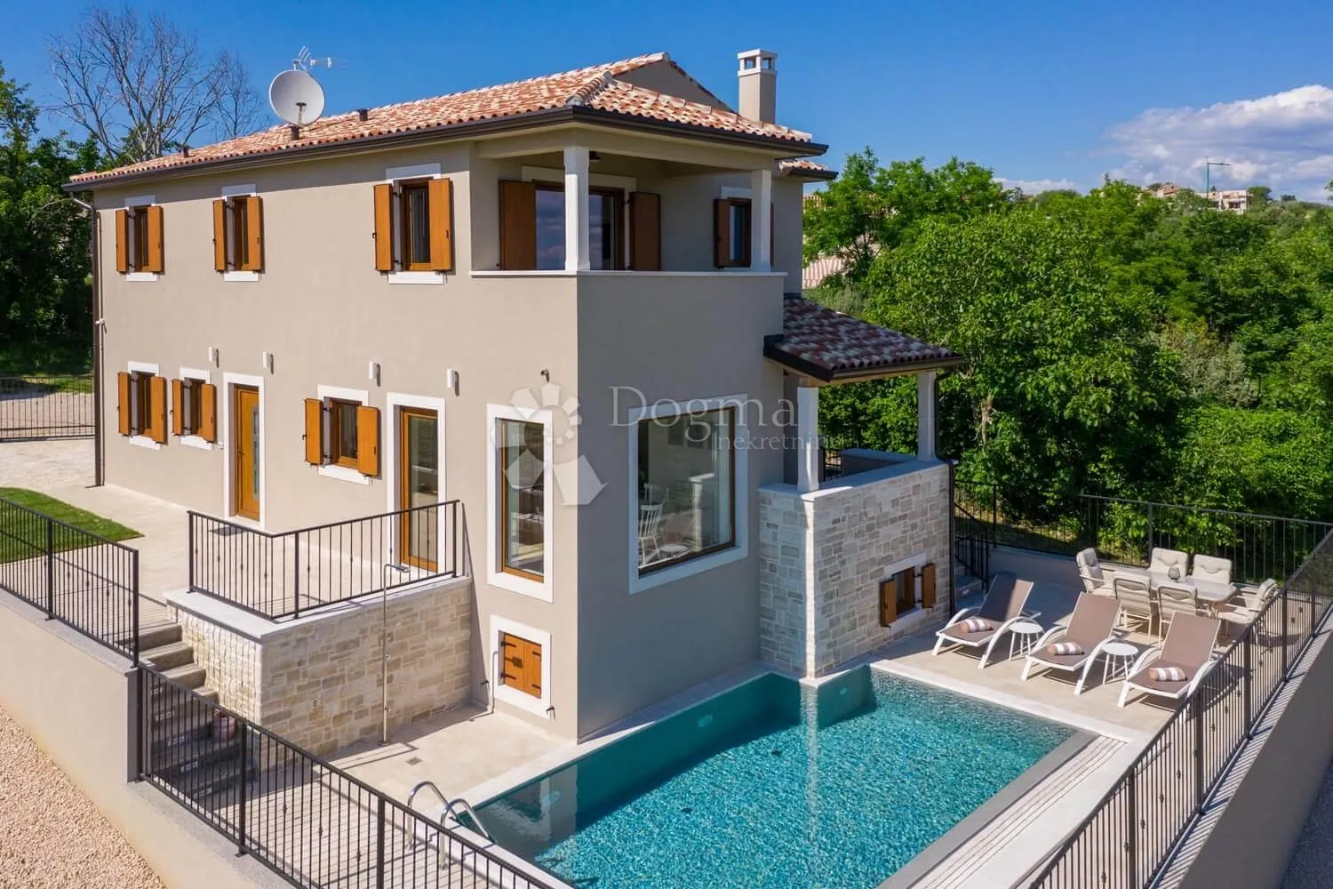 kamena villa s otvorenim pogledom na more i prirodu! - slika 2