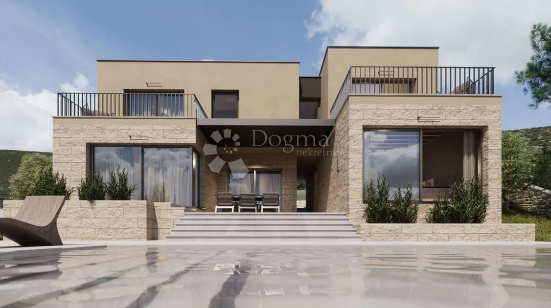 moderna vila s pogledom na more i infinity bazenom, omiš – zakučac - slika 3