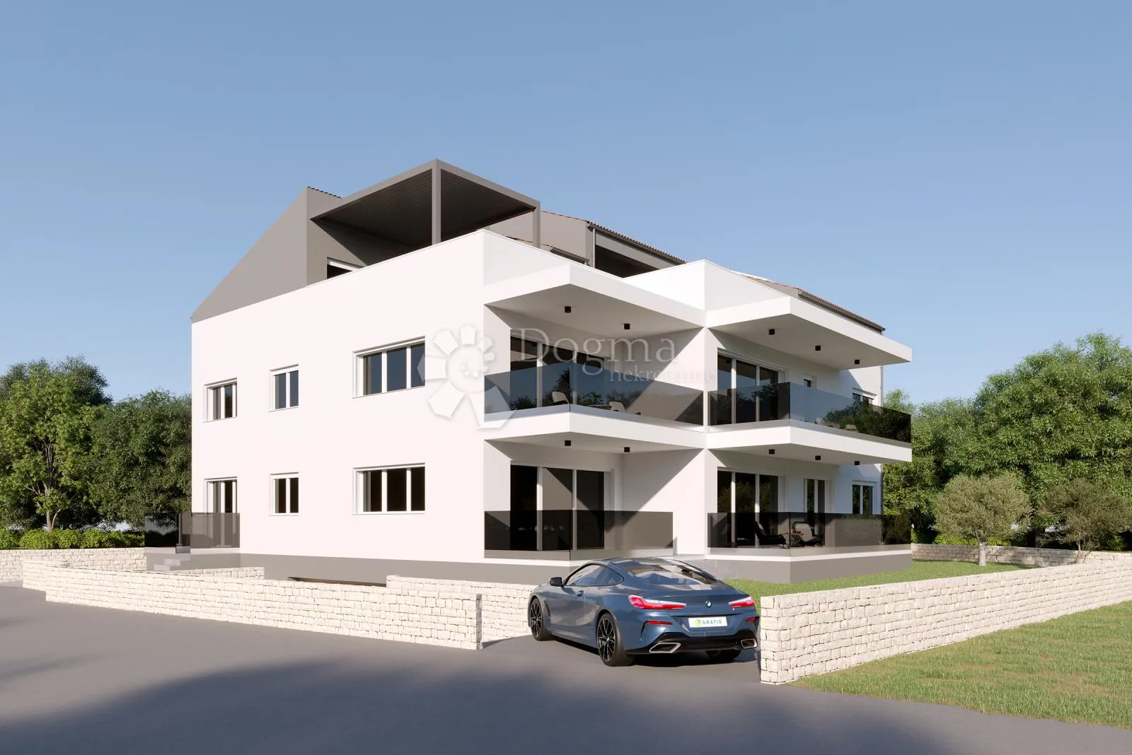 samo 150m od plaže - moderan stan vrhunske gradnje - stan e - slika 10