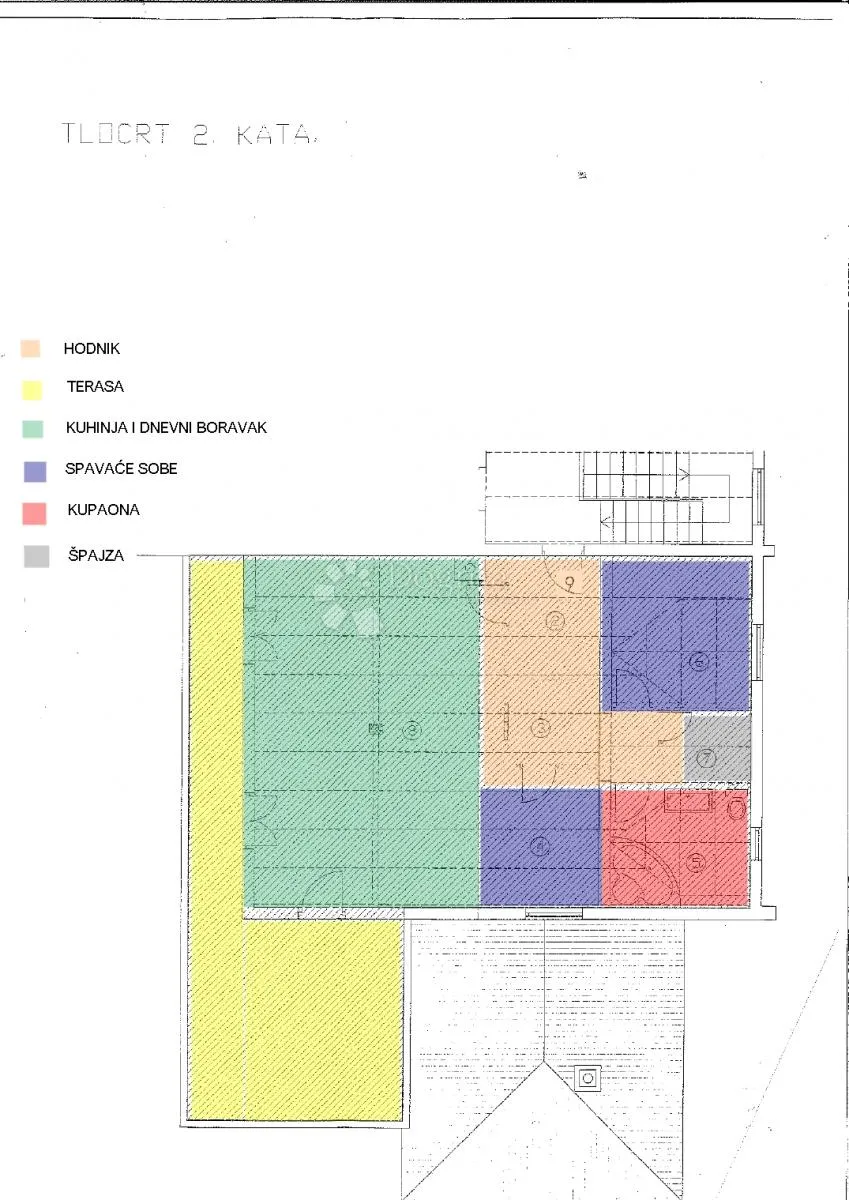 apartman prvi red do mora – kožino, 123 m² s terasom i pogledom na more - slika 14