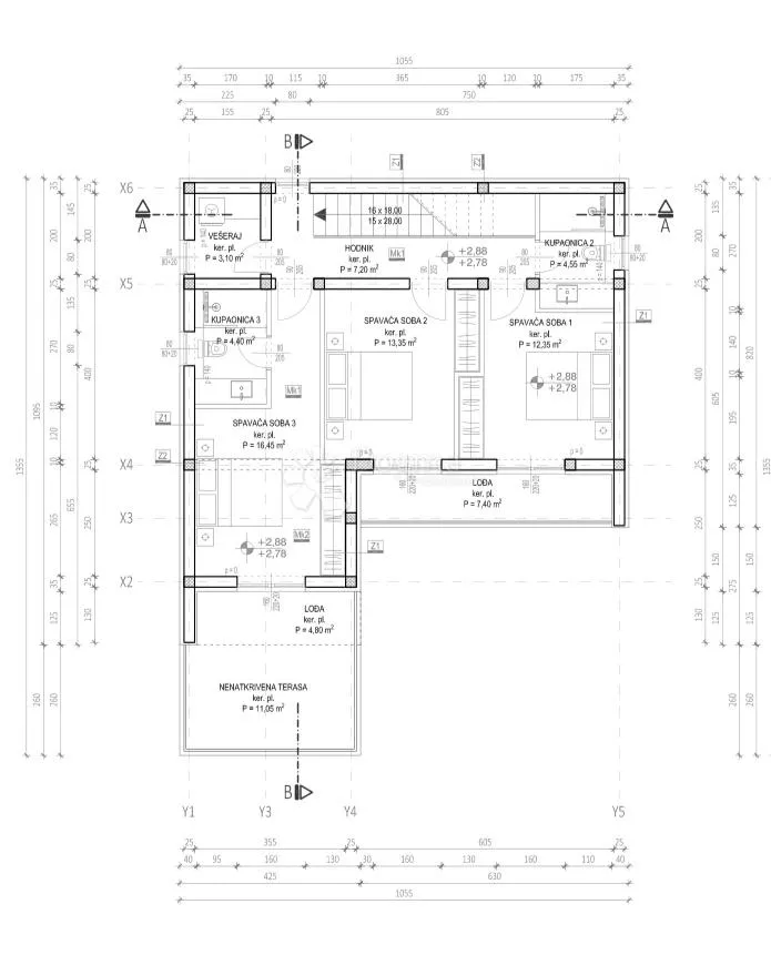 moderna kuća s bazenom -178m2, mirna lokacija - slika 28