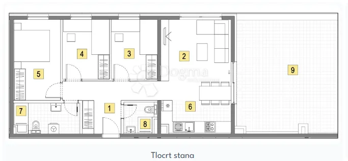 prodaja stana zagreb – 4-sobni stan - slika 5
