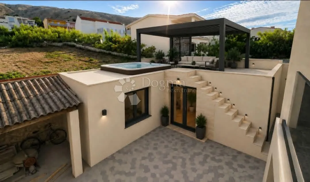 pag - apartman a10 91,20 m2 - 60 m od plaže - slika 2