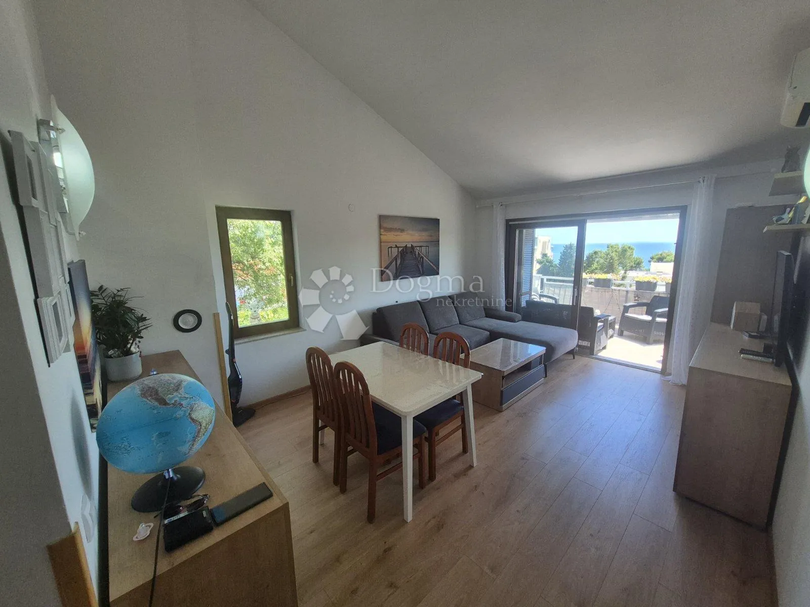 grad krk - atraktivan apartman sa panoramskim pogledom na more, svega 150 od mora - slika 6