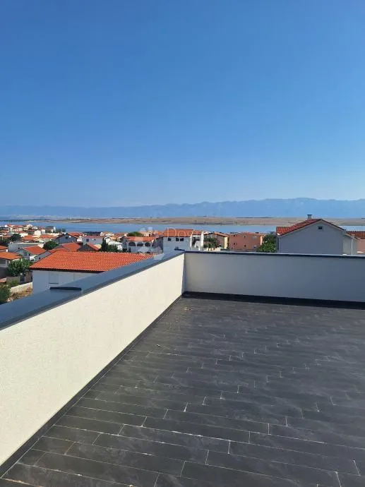 vir novogradnja apartman sa krovnom terasom, pogled na more - slika 12