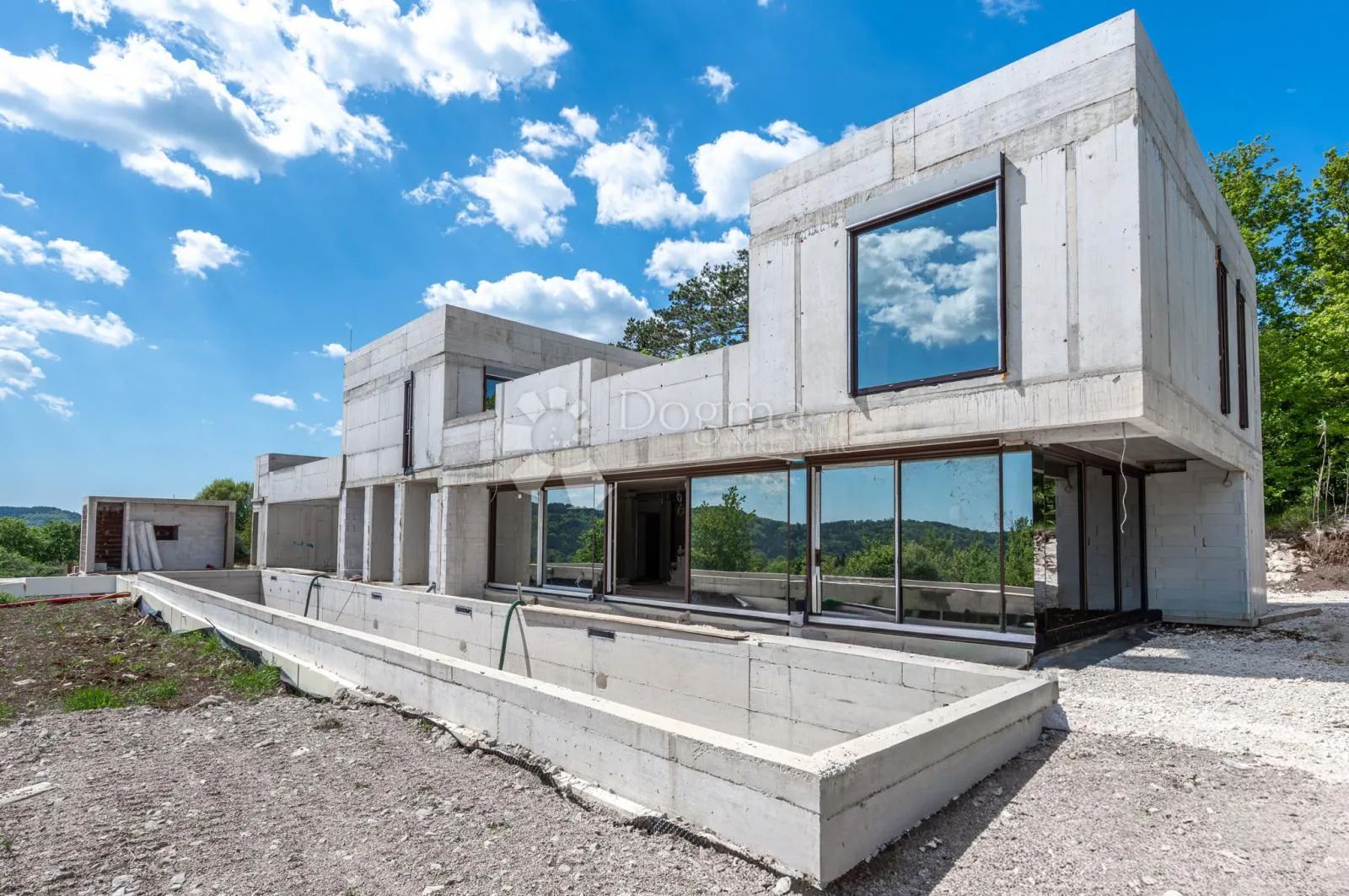 središnja istra, sovinjak, fantastična kuća u izgradnji - slika 11