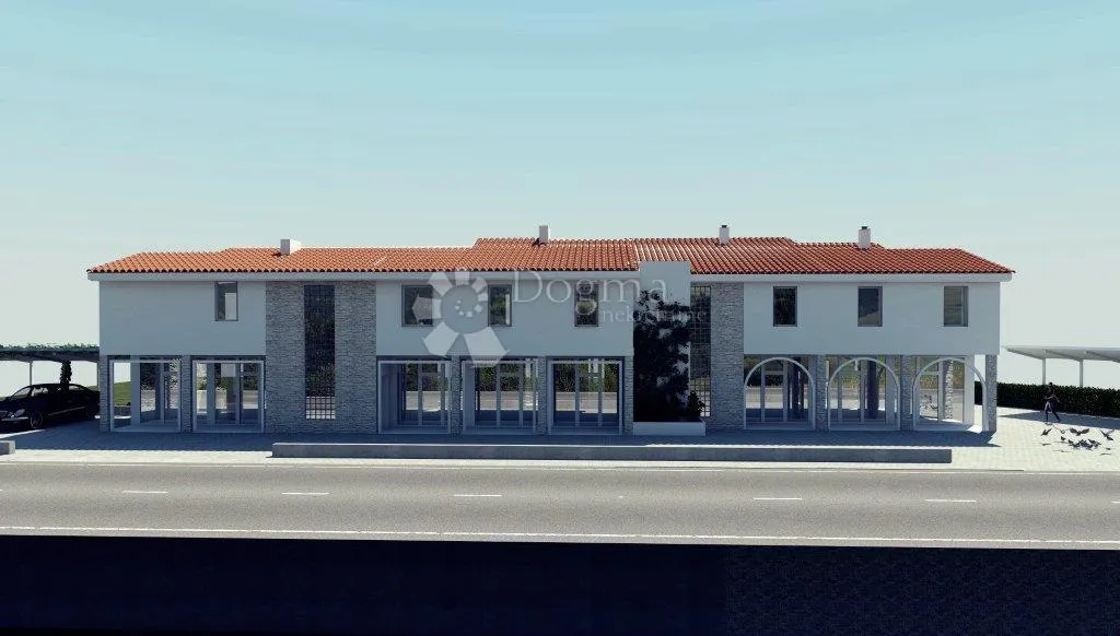 matulji, jušići -započeta gradnja 1250m2 na zemljištu od 1282m2 otvoren pogledom na mor. - slika 2