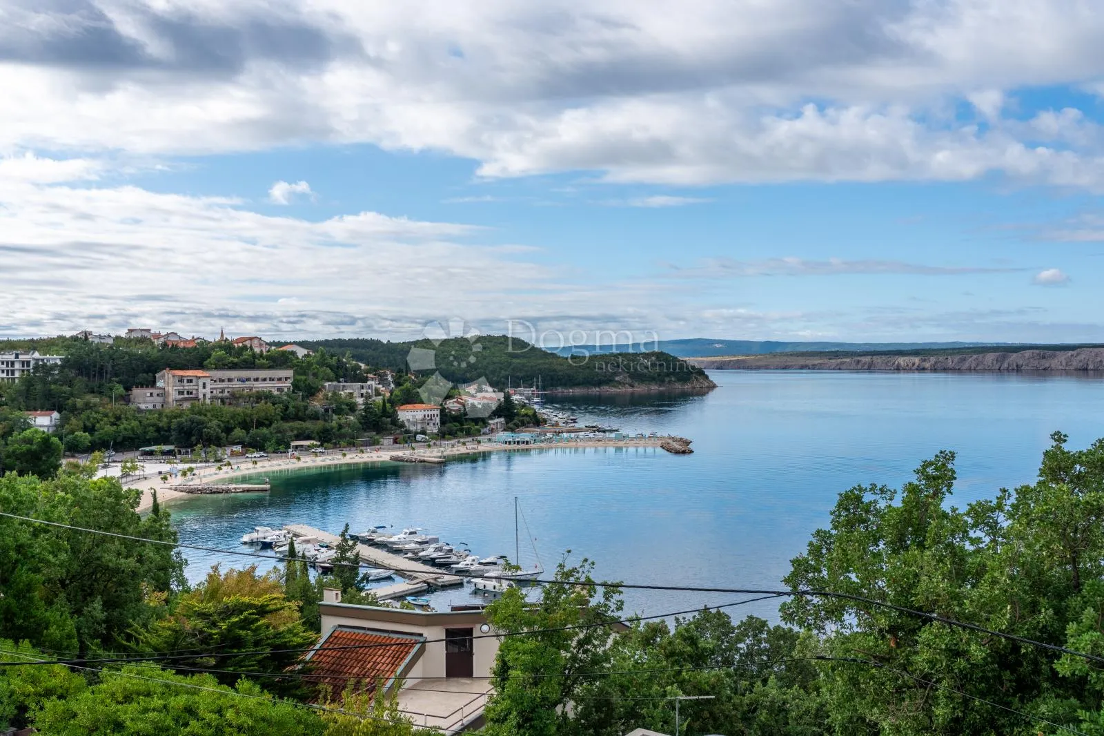 jadranovo, pogled od kojeg zastaje dah - 1. red od mora! - slika 3