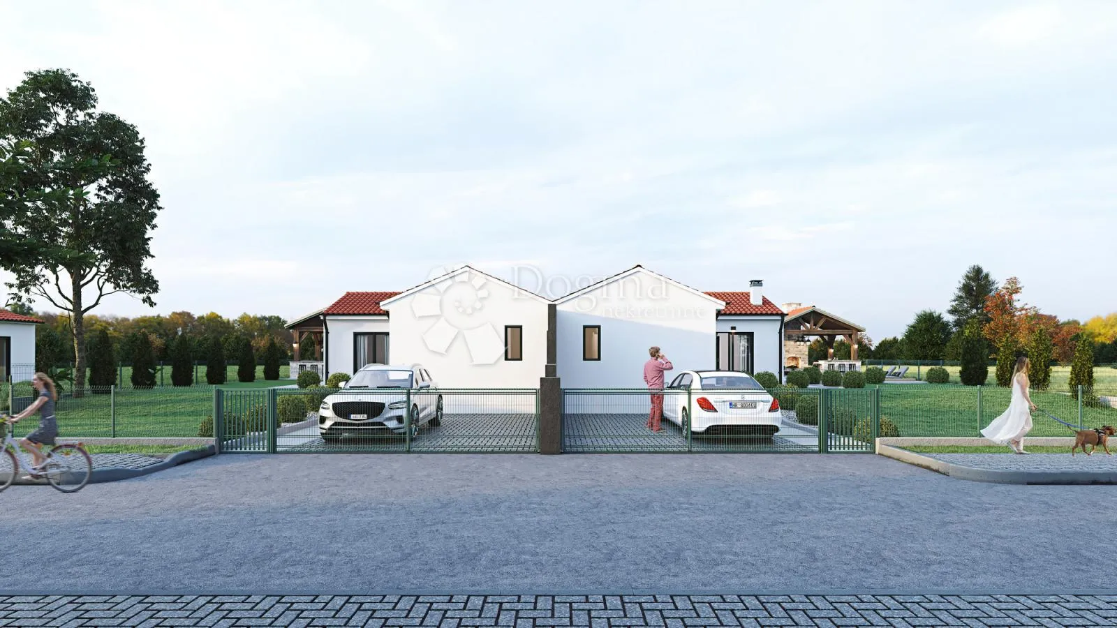 duplex kuća na mirnoj lokaciji! (započeta gradnja) - slika 2
