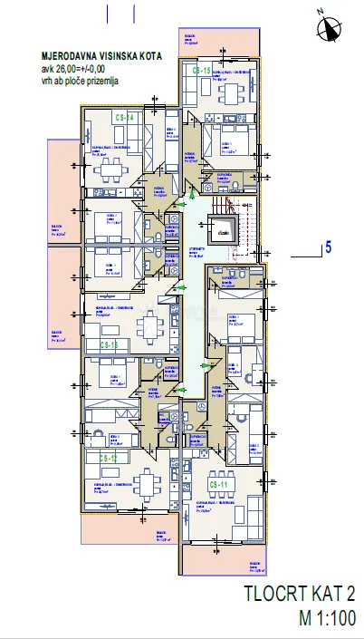 novogradnja seget donji, 2-sobni stan (cs-12) – 250m od mora! - slika 7