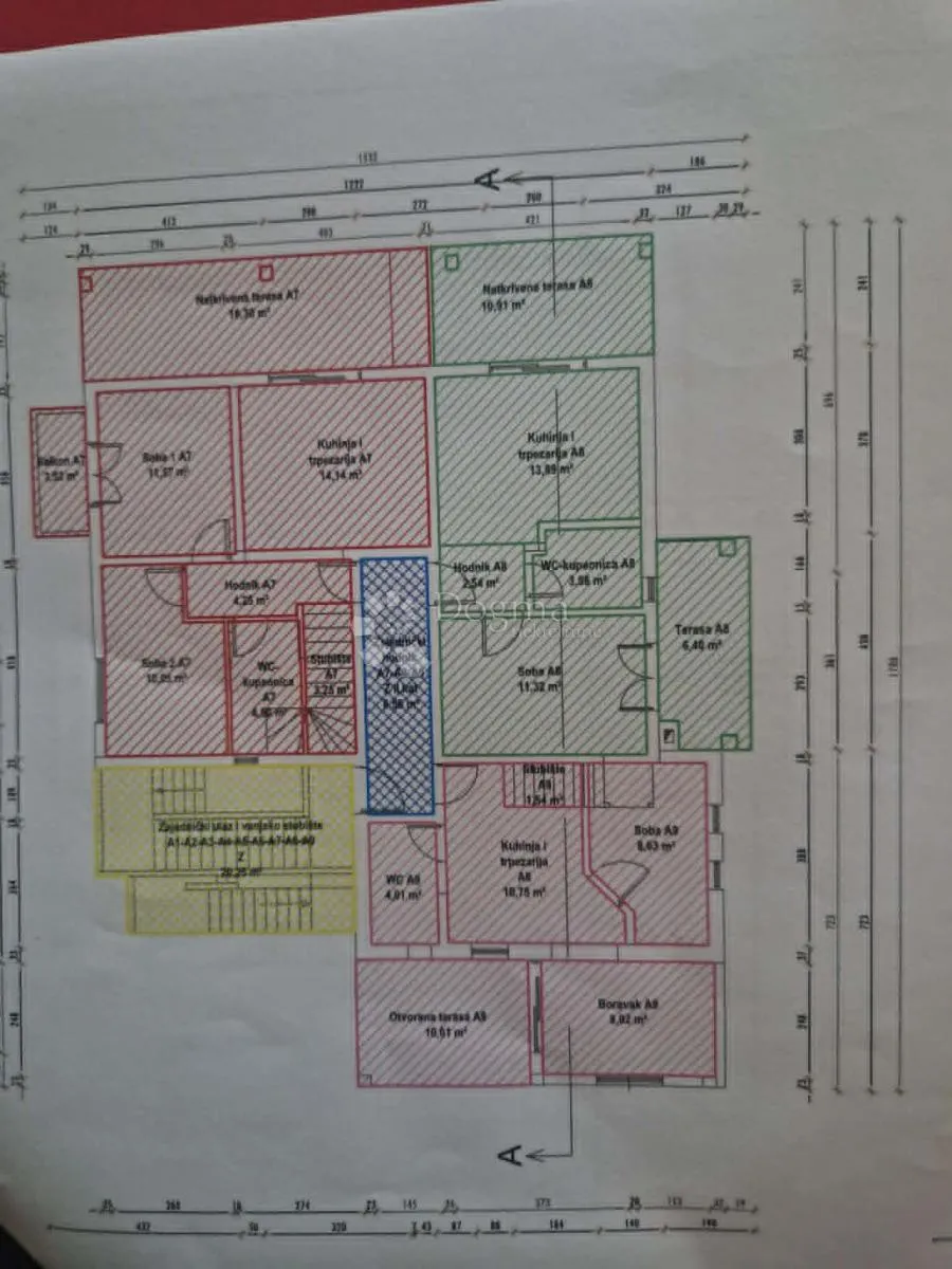 pag - apartman a9 56,63 m2 - 60 m od plaže - slika 47