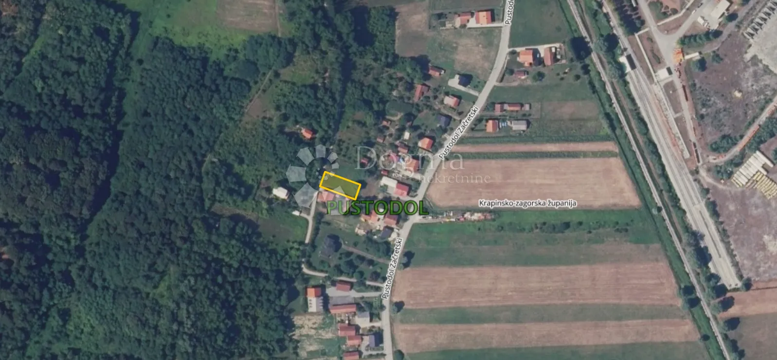 građevinsko zemljište 560m² nadomak sv. križa začretja! - slika 10