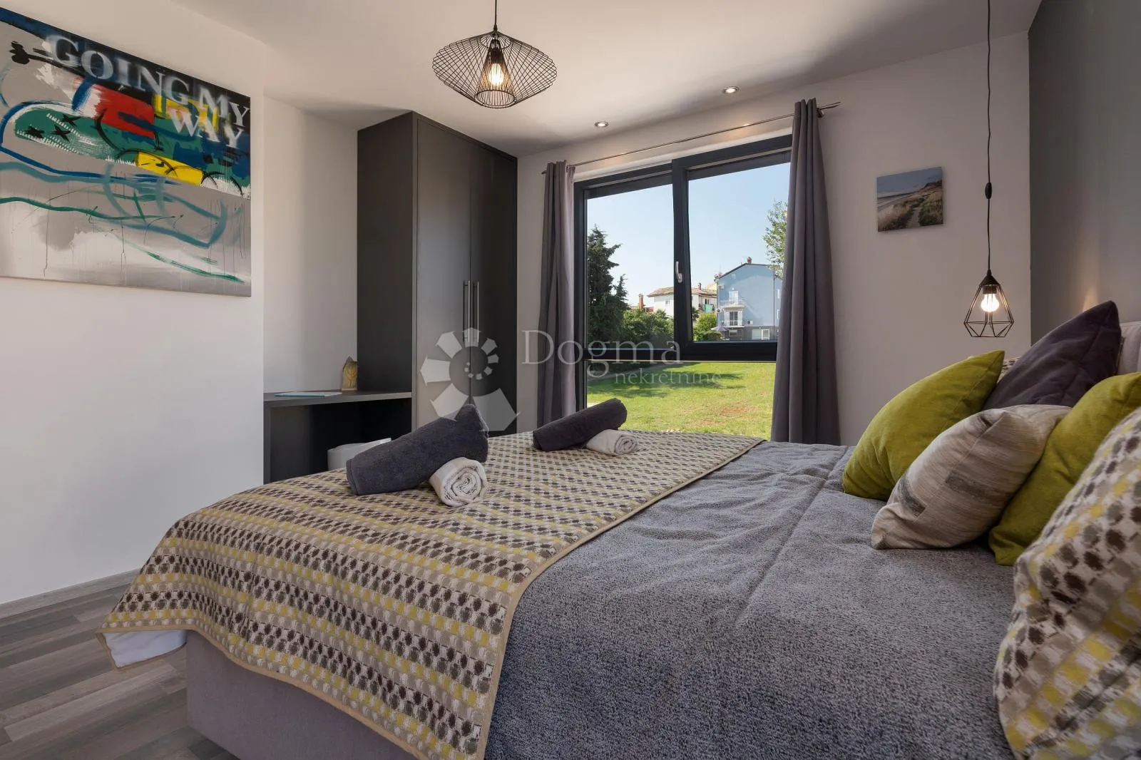 funtana – troetažni stan s privatnim bazenom, 550 m od mora - slika 15
