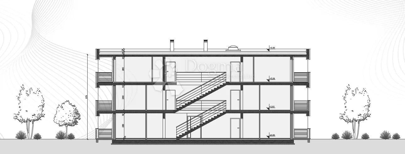 novogradnja na mirnoj lokaciji - šikići (2ss-db, parking) - slika 14