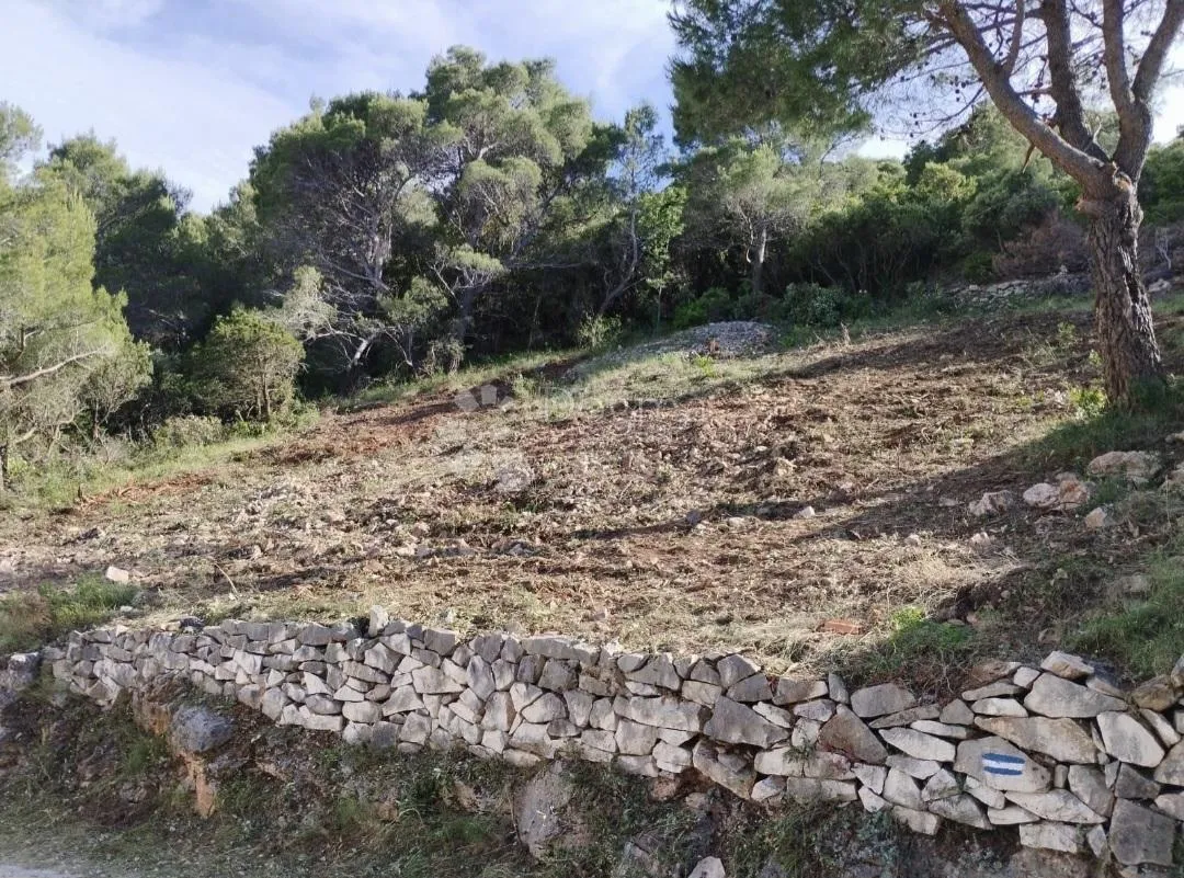 zemljište sa građevinskom dozvolom, brač, povlja - slika 18