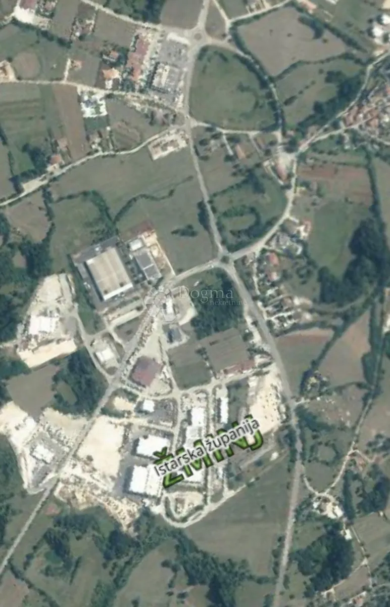 građevinsko zemljište 4.220m2 žminj industrijska zona - slika 1