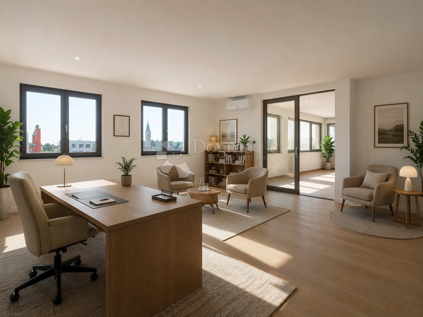 stenjevec, samoborska — 93 m² za ured, novogradnja, 2 parkinga - slika 1