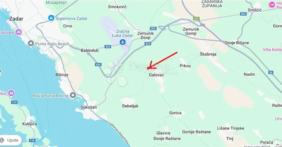građevinsko zemljište, sukošan (galovac) - slika 6
