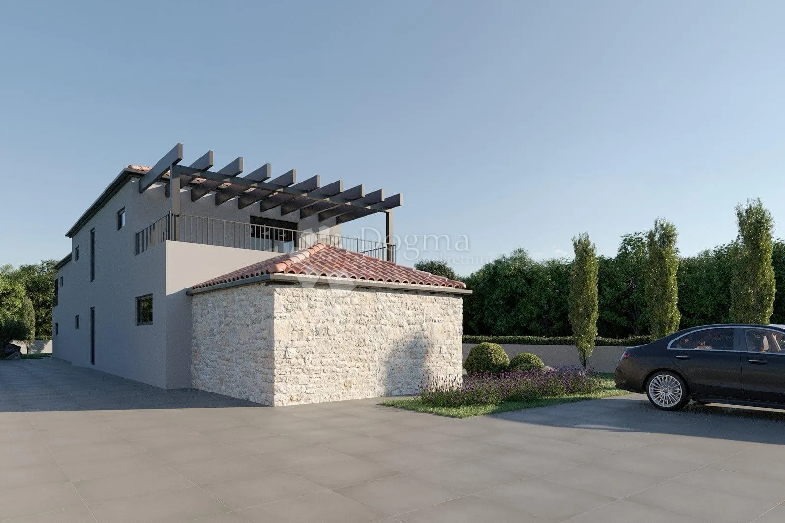 novogradnja- vila sa bazenom- šišan, istra - slika 2