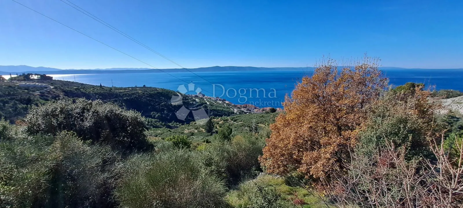 sniženo! građevinsko zemljište s rajskim pogledom na more - slika 2