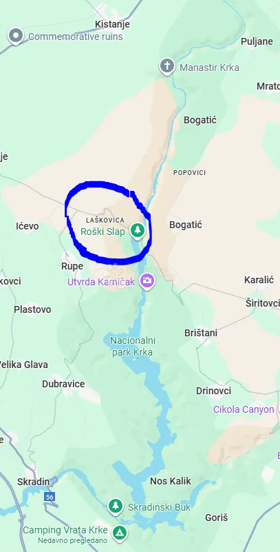 prilika: investicijska prilika: građevinsko zemljište u srcu np krka, 23.500 m2 - slika 10
