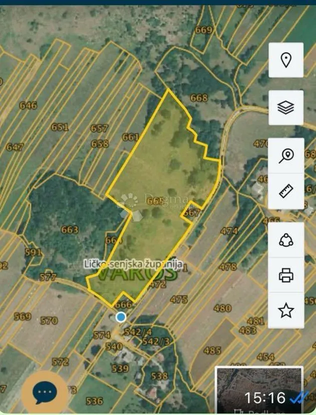 Građevinsko Poljoprivredne Parcele Perušić 80000m2 - Konjsko Brdo, Perušić
