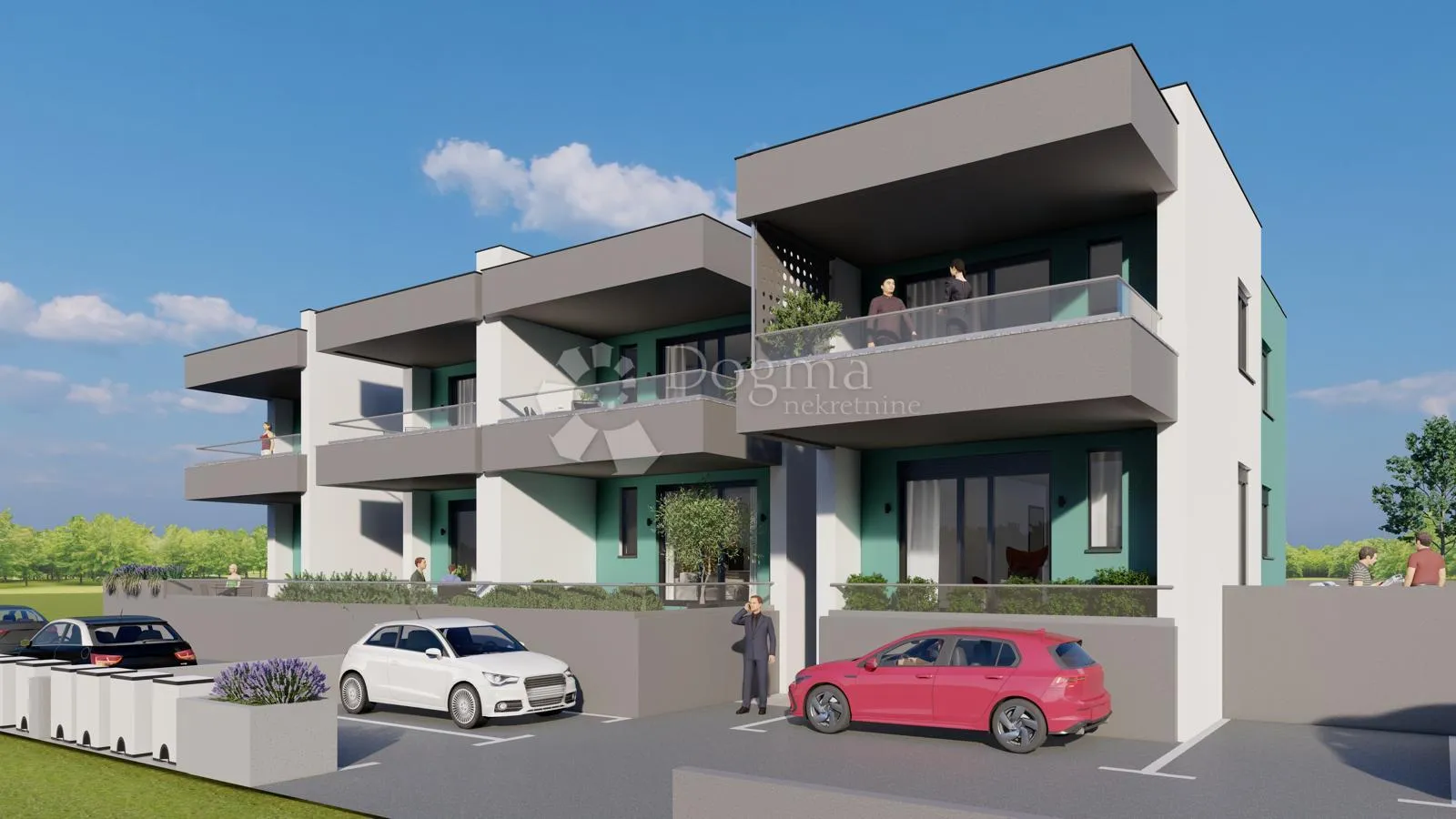 prodaje se apartman novogradnja novalja gajac s2 kat - slika 2