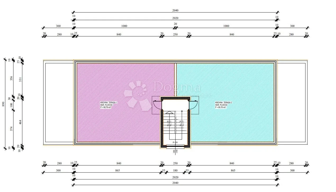 petrčane - penthouse s4 2. kat s krovnom terasom - slika 8