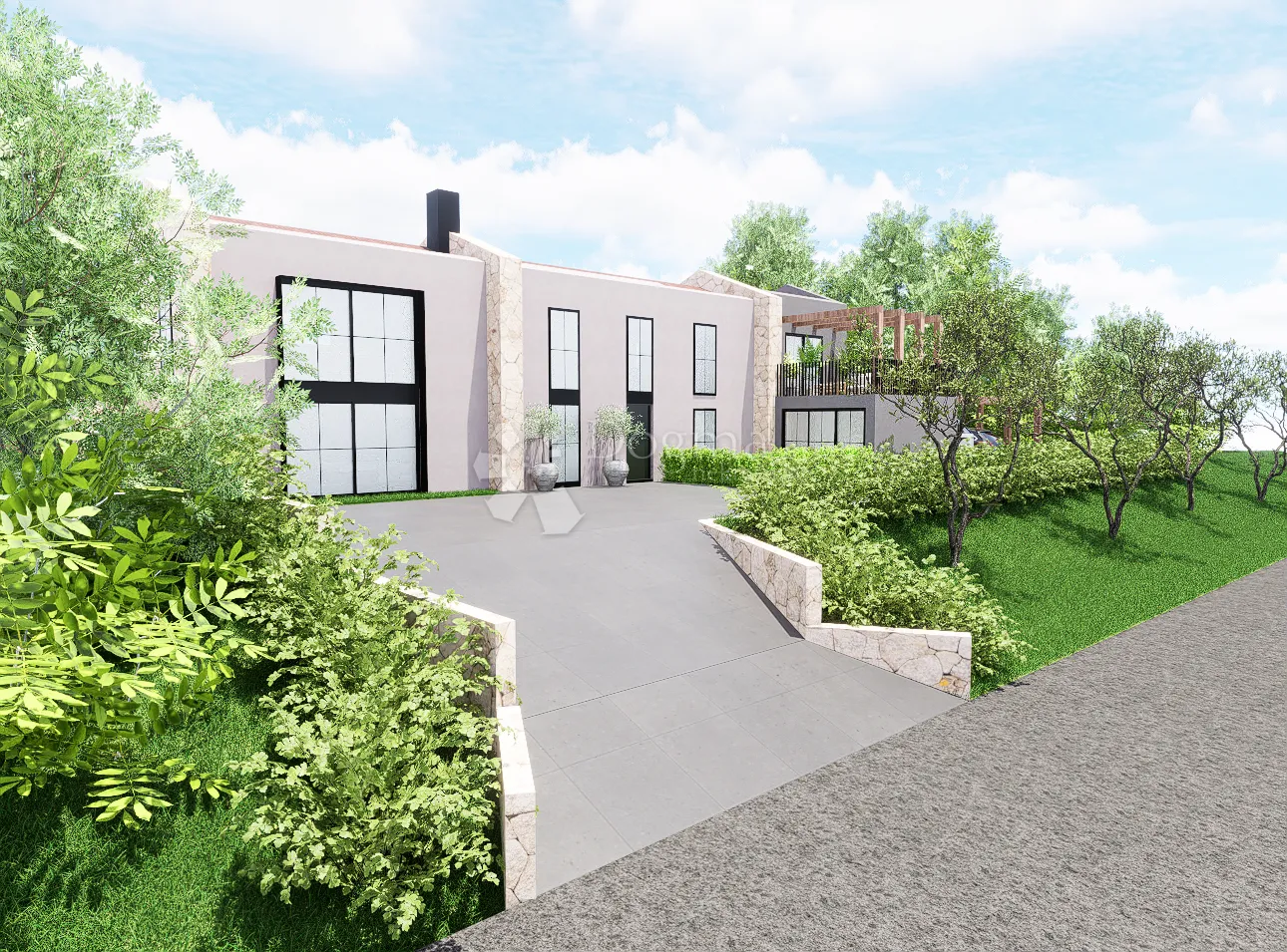 predivno imanje s pogledom na učku i dvorac belaj – 2475 m² - slika 28