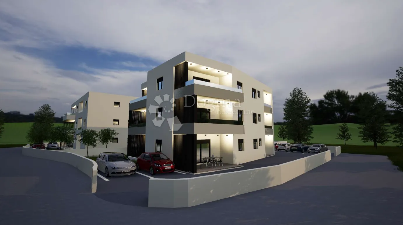 Novogradnja Vodice , zgrada sa 9 stanova - S3