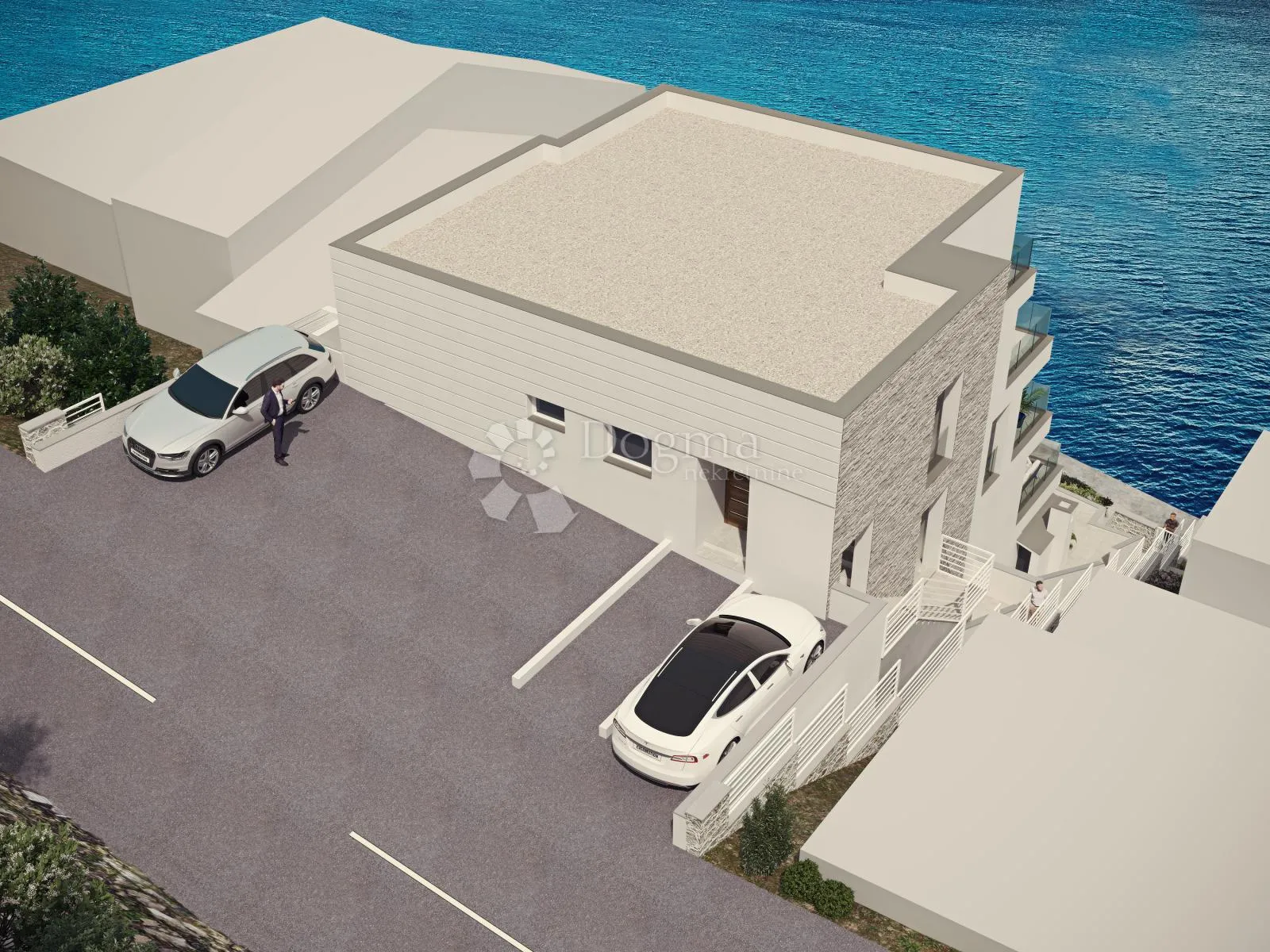 primošten- penthouse prvi red do mora! - slika 2