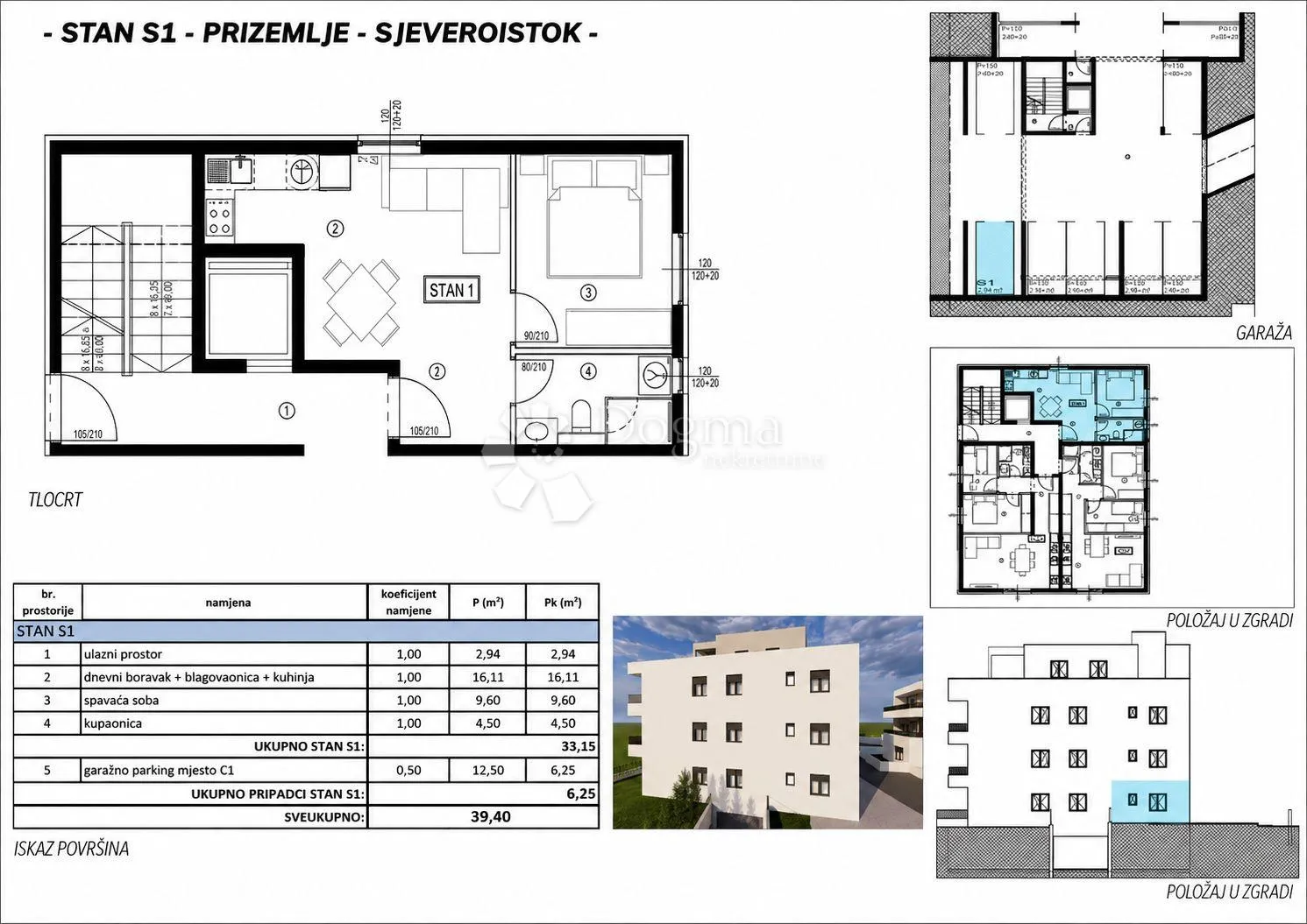 novogradnja kaštel lukšić cs1 - slika 1