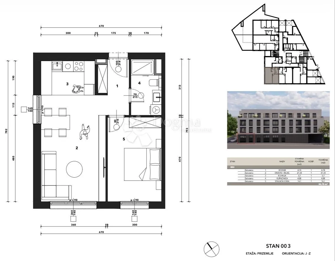 s3 - črnomerec -mandalićina - nova rezidencija od 30 do 107 m2 - slika 5