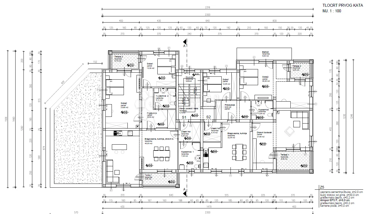 lozovac – prostor za najam – 120m², mogućnost prilagodbe prema namjeni - slika 26