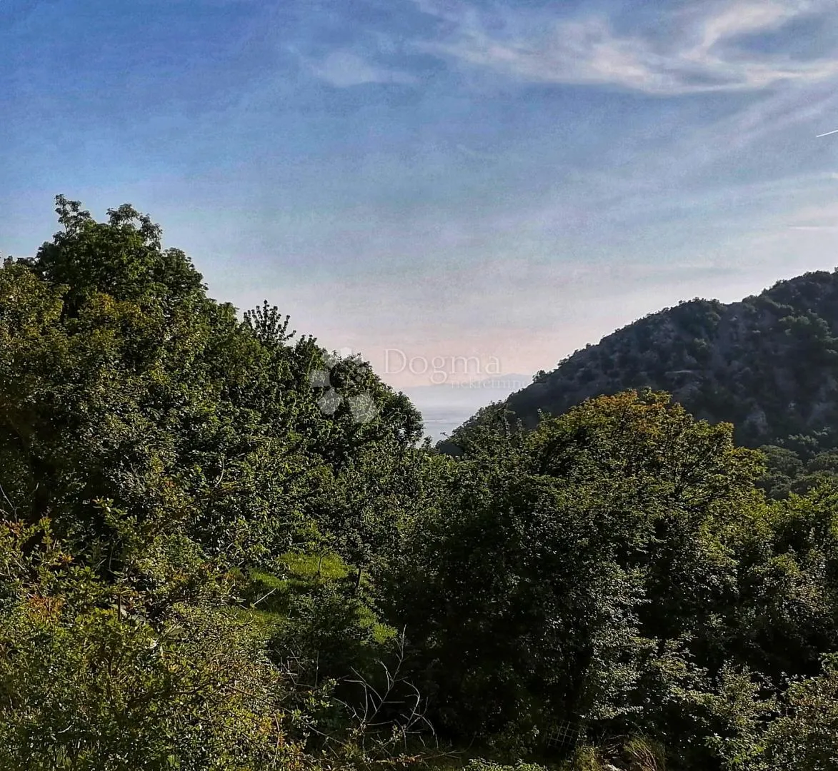 Rijeka-Draga - Građevinsko Zemljište S Pogledom Na More