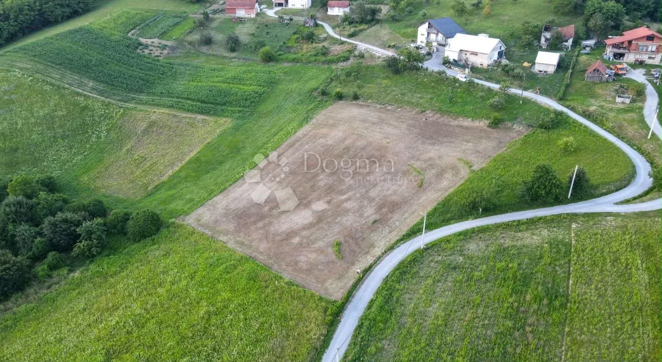 građevinsko zemljište 506 m2 u škarićevu sa pogledom na zagorske brege - slika 1