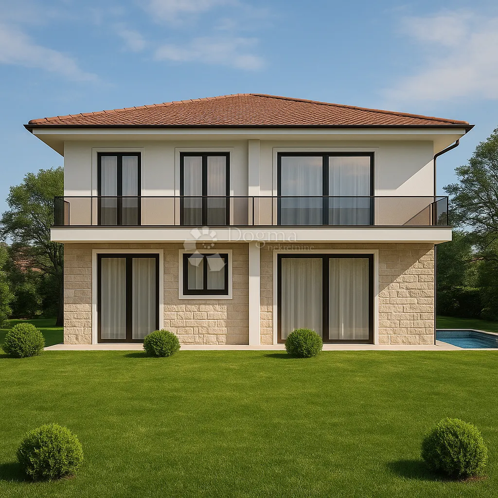 malinska - novogradnja sa mogućnosšću ugradnje bazena 400 m od mora - slika 2