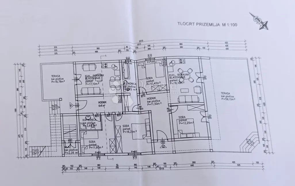 apartmanska kuća u blizini mora i plaže - sukošan - slika 33