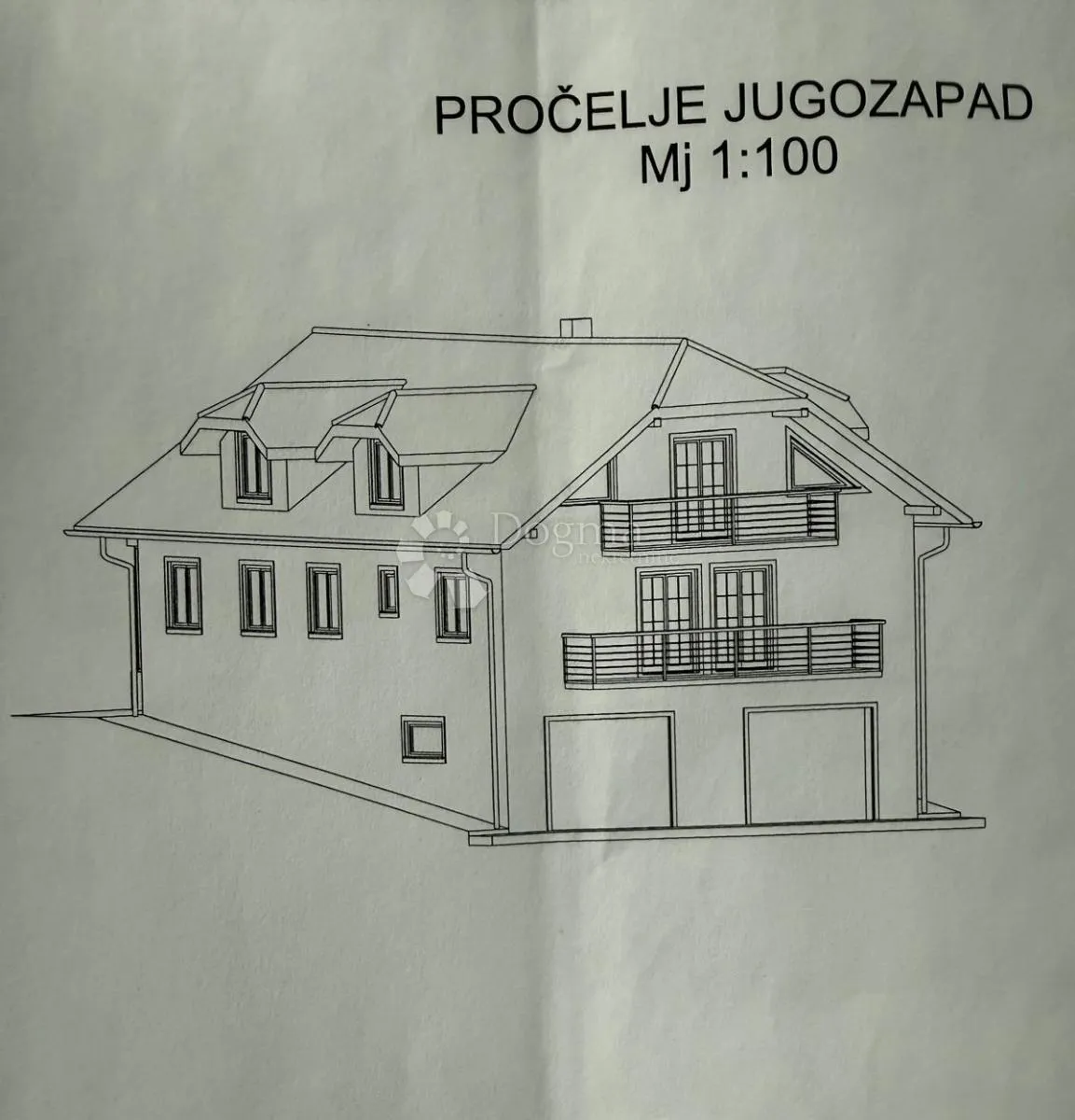 zemljište projekt građevinska poslo stambena zgrada - slika 2
