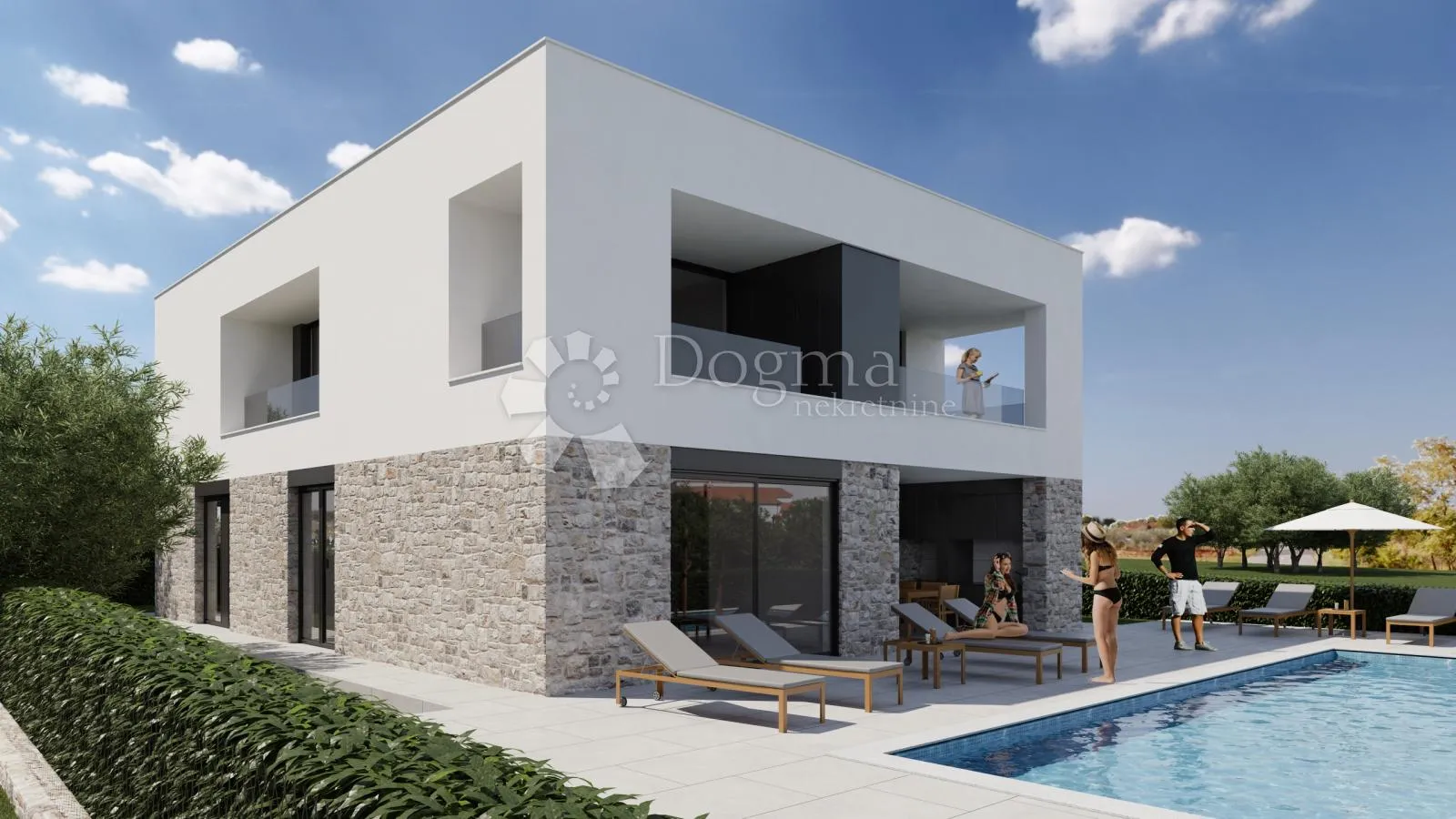 predivna samostojeća vila s bazenom - slika 2