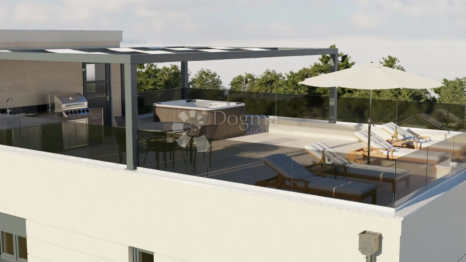 otok vir -prodaje se apartman 70 m2 plus krovna terasa 70 m2 - slika 11