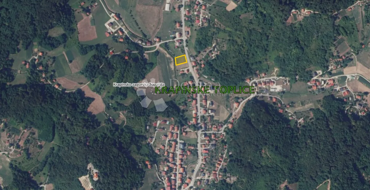 građevinsko zemljište 1.100m² u krapinskim toplicama! - slika 1