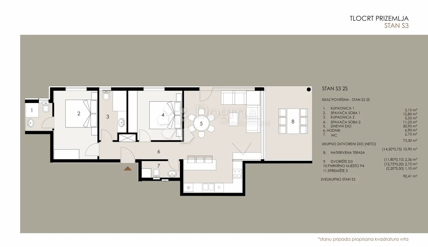 top lokacija-privlaka, 90,41m2 - slika 3